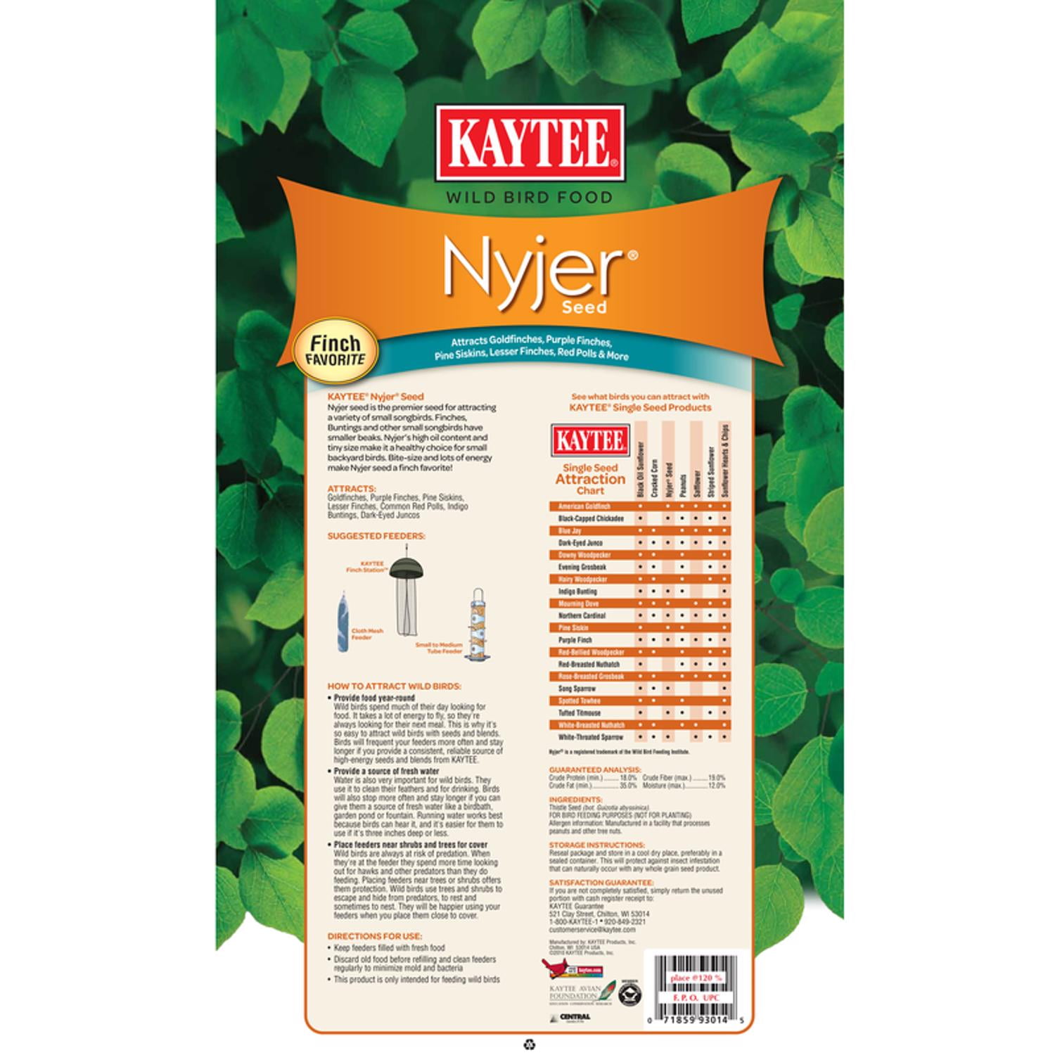 BIRDSEED NYJER 20LB (Pack of 1)