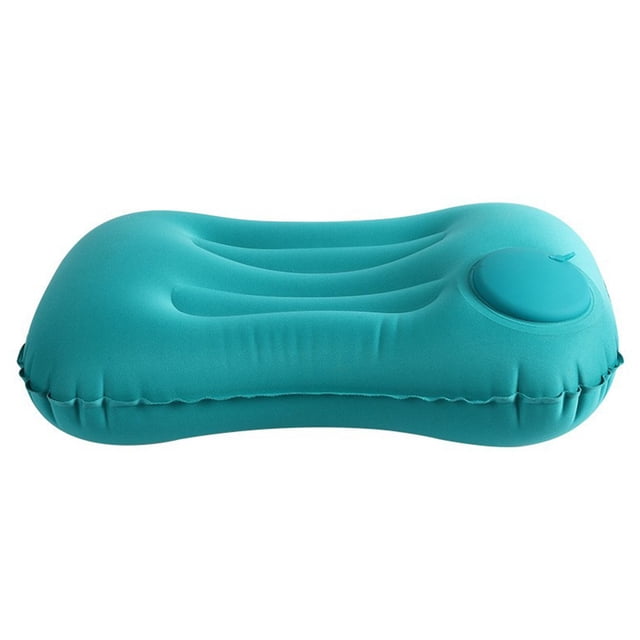 Compression Inflatable Camping Pillows, Camping Inflatable Pillows, Multipurpose Camping Pillows For Sleeping, Lumbar Support(Green)