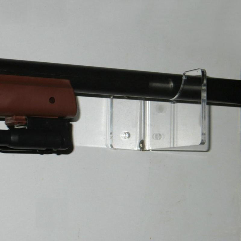 2pcs Gun Wall Mount Storage Rack Toy Shot gun Hangers Anti-Scratch Acrylic gun 