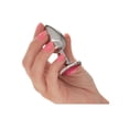thumbnail image 4 of CalExotics Jewel Round Aluminum Anal Plug, Rose Large, 4 of 5
