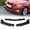 Matt Black, variant on For 2009-2011 BMW E90 Sedan 3-Series Matt Black Front Bumper Body Kit Lip 3pcs