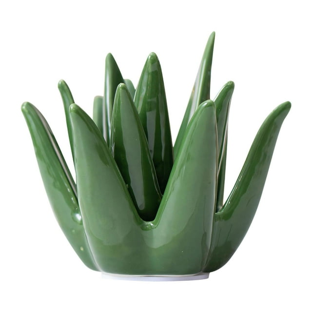 Soporte de anillo de cerámica de Aloe, plato de anillo, regalo de compromiso, soporte de joyería de boda, organizador, soporte de exhibición para
