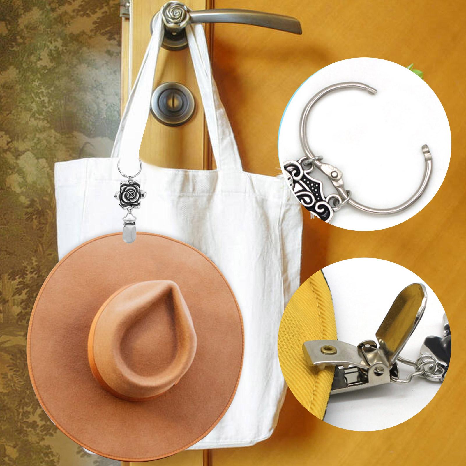 New Hat Clips For Bag Hat Holder For Travel Alloy Accessory Clip Outdoor U7U8 - image 4 of 9