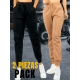 thumbnail image 5 of Set De Dos Pants De Mujer Pantalones Anchos Casual O Elgante Pans Stretch, 5 of 9