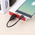 thumbnail image 2 of Yibooy 50cm Short Micro USB Charger Cable Data Cord for Android Phone Tablet Power Bank, 2 of 7