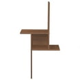 thumbnail image 2 of Niche Lux Tiered Wall Shelf - Walnut, 2 of 6