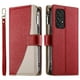 thumbnail image 1 of Funda cartera GANGXUN para Samsung Galaxy A53 5G , cuero PU con tarjetero, cremallera, correa de mano, soporte y protección 461°, 1 of 6