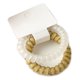 thumbnail image 1 of Anillo Para El Cabello Elástico Transparente Esmerilado Lindo Simple Decoraciones Para El Cabello Para Estudiantes Mujeres Gris, 1 of 10