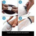 thumbnail image 5 of TrueNorth Waterproof Leg Cast Cover for Adults - Shower Protector for Foot & Lower Leg Wounds, 5 of 5