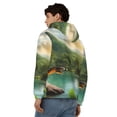 thumbnail image 4 of Naloa Lake Forest Dinosaur Men’s Hoodies, Zip up Hoodie, Sweatshirts,Hoodies for Men Sizes S-3XL-Medium, 4 of 5