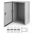 thumbnail image 2 of Kojooin Steel Electrical Box, IP66 Waterproof and Dustproof Hinged Enclosure with Lock and Mounting Plate, 2 of 8