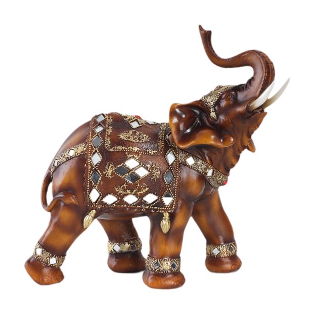 Estatuilla de , escultura de Animal, novedad, obra de arte moderna, estatua, adorno de escritorio para restaurante, estante, regalo de fiesta, Izquierda
