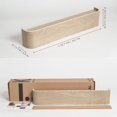 thumbnail image 2 of Perchero Kazai Toke de chapa de madera de roble 53x10x7 cm, 2 of 7