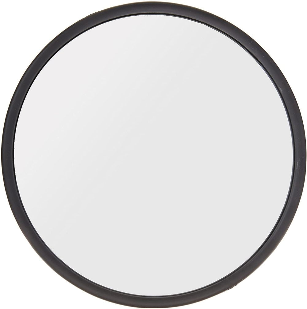 12173 Grote 8" Round Convex Mirror with Offset Ball-Stud Stainless Steel 