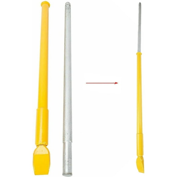 PinesC Tire Bead Breaker Slide Hammer Heavy Duty Steel Bead Breaker Tire Changing Tool for Car Truck Trailer Portable-Yellow