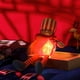 thumbnail image 4 of Adorno de muñeca del Día de la Independencia con piernas largas y sombrero alto iluminado, 4 of 5