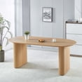 thumbnail image 1 of Plateau de Table à Manger Extensible en MDF Chêne - Taille Réglable 150-230 cm, 1 of 5
