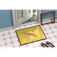 thumbnail image 4 of Dragonfly on Yellow Door Mat Doormat, 4 of 4