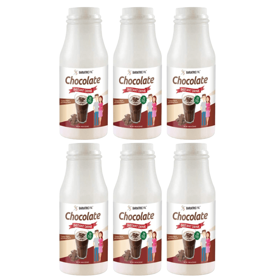BariatricPal Ready To Shake Instant 15g Protein Drink - Chocolate (6-Pack)