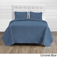 thumbnail image 2 of Bare Home Coverlet Set + Microfiber Sheet Set - Diamond Stitched Lightweight Bedspread - Ultra-Soft Microfiber Sheet Set, 2 of 5