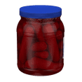 Big John's Red Hots Pickled Sausage, 32 oz, Plastic Jar