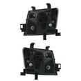 thumbnail image 2 of New Pair Headlights Compatible With Nissan Xterra S Sport Utility 2009 2010 2011 2012 2013 2014 2015 By Part Numbers NI2503189 26010-ZL00A 26010ZL00A NI2502189 26060-ZL00A 26060ZL00A, 2 of 3