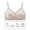 Pink, variant on Ultra Thin Laser Cutting Ladies Feeding Bra Removable Padded Breastfeeding Bras Plus Size Push Up Maternity Nursing Bra