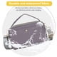 thumbnail image 4 of Bolsos Bandolera para Mujer Y Hombre Riñonera Pequeña con Correa Ajustablegris, 4 of 6