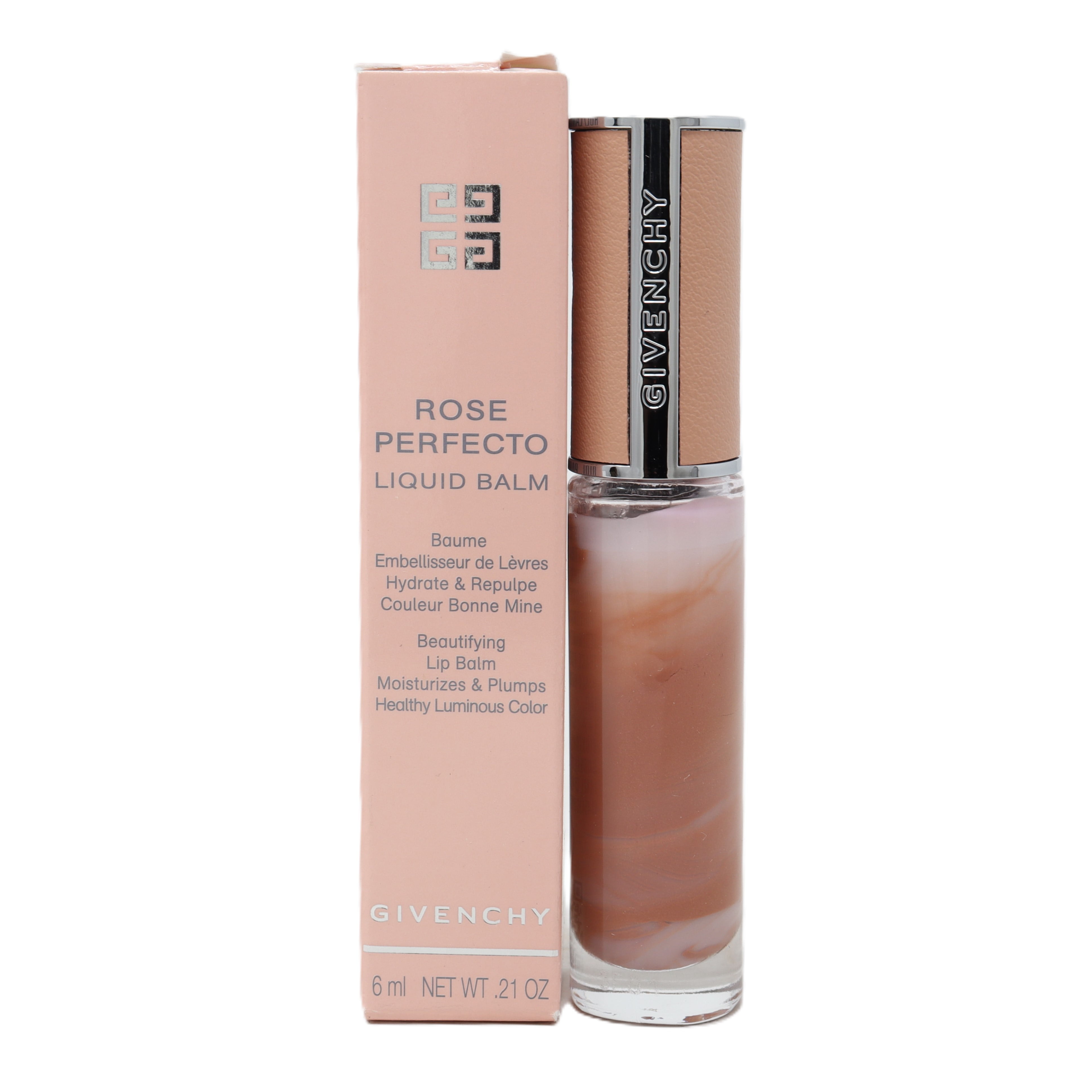 Givenchy Rose Perfecto Tinted Liquid Lip Balm - N110 Milky Nude , 0.2 oz Lip Balm