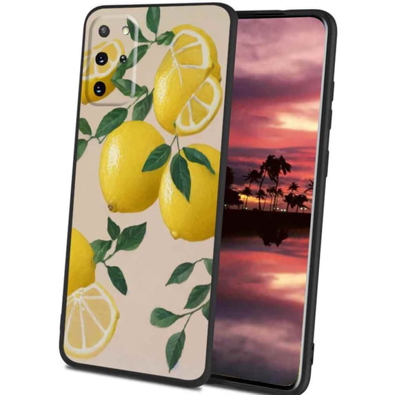Compatible with Samsung Galaxy S20+ Plus Phone Case, Lemons-65 Case Men Women, Flexible Silicone Shockproof Case for Samsung Galaxy S20+ Plus