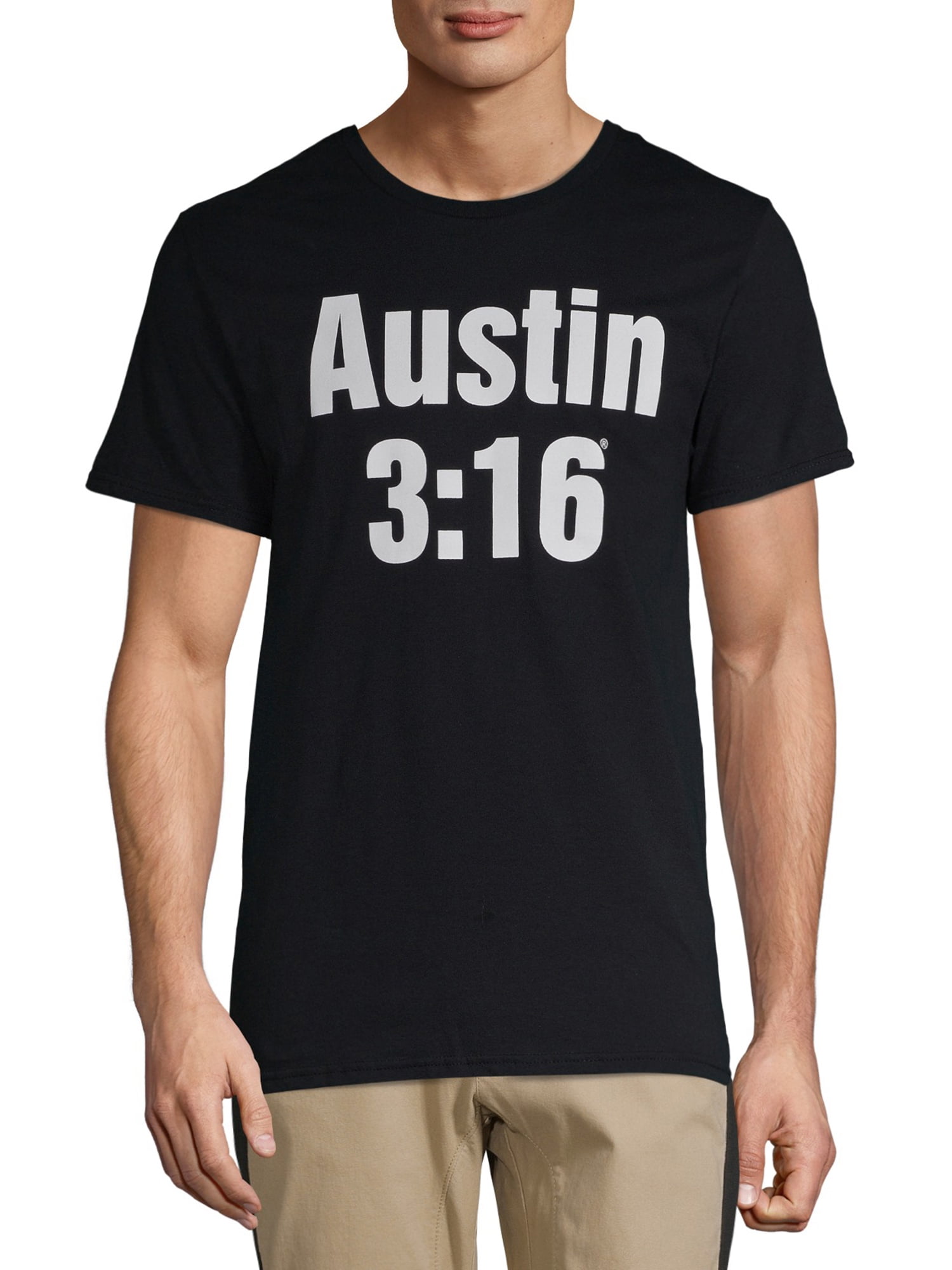 Men's WWE Austin 3:16 Skull Graphic T-shirt - Walmart.com