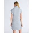 thumbnail image 5 of Free Assembly Women's Turtleneck Sweater Mini Dress, Sleeveless, Sizes XS-XXL, 5 of 7
