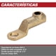 thumbnail image 4 of Zapata para cable para soldar 3/0 Lincoln Electric Red Force, fundición atornillable, 4 of 6