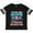 Football Black and White, variant on Military Daughter Welcome Home Daddy Girls Toddler T-Shirt