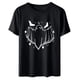 thumbnail image 1 of Moda para adultos, manga corta, cuello redondo, estampado, blusa informal, camiseta, tops, camisa Pompotops hfajkhk141178, 1 of 6