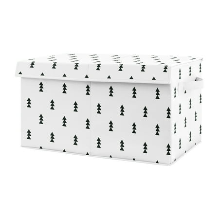 UPC: 0846480087700 | Bear Mountain Triangle Storage Fabric Toy Box by Sweet Jojo Designs
