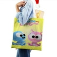 thumbnail image 4 of Funny GooGoo & GaaGaa Baby Bolso de tela con estampado de lienzo para mujer, bolsa de compras reutilizable y estética, con cremallera interior, regalo para mujer,40*40cm., 4 of 6