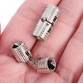 thumbnail image 2 of SHISUYAN 2pcs Hidden Invisible Concealed Hinge for Jewelry Keepsake Box Cabinet Door Brass Barrel Hinges for Music Boxes Pencil Boxes, 2 of 9