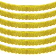 thumbnail image 1 of Guirnalda con flecos para decoración de fiesta LolStar, lámina dorada de 59 pies x 6, 1 of 9