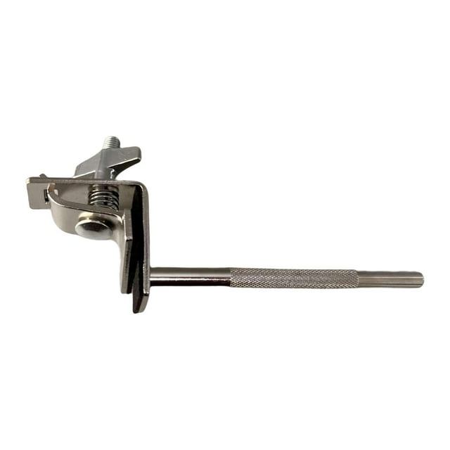 Support de Cloche à Tambour en Aluminium, Support de Montage de Percussions Clamp de Cloche à Tambour Basse Clamp Hoop Monté Clamp pour Accessoires d'Instrument Partie, Sans Clip