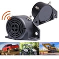 thumbnail image 3 of TAPDRA For Commercial Heavy Duty Vehicles Backup Alarm 107dB Waterproof Epoxy Electronics 12-24V DC Power Universal Mount Black, 3 of 9