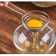 thumbnail image 2 of Separador de clara de huevo de acero inoxidable - Mango antideslizante, montaje en pared, duradero - para separar huevos, hornear pasteles, utensilio de cocina, 2 of 5