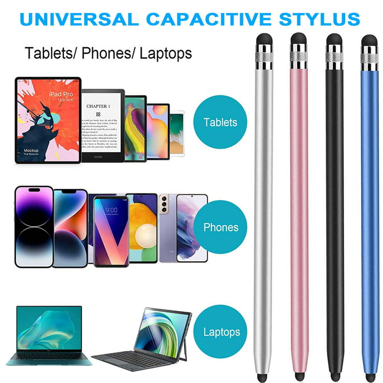  Stylus for Touch Screens, Digiroot 4-Pack Stylus Pens High  Sensitivity & Precision Capacitive Stylus for iPhone/iPad  Pro/Tablets/Samsung/Galaxy/PC…… : Cell Phones & Accessories