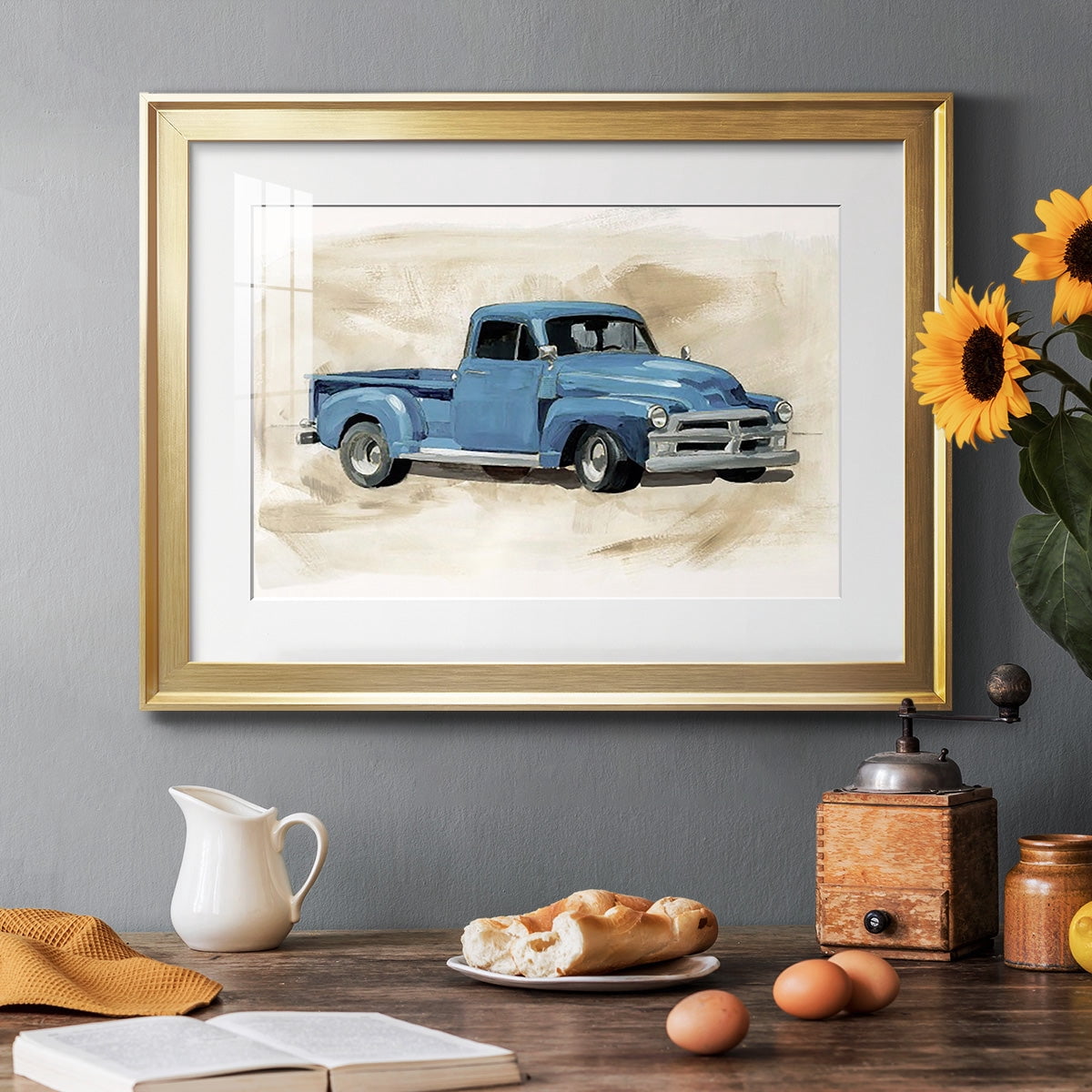 Pickup I Premium Framed Print - Ready to Hang