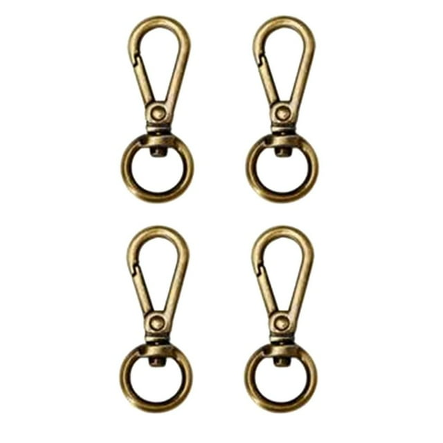 4 piezas de acero inoxidable antioxidante - Gancho giratorio para silla colgante de resistencia - Gancho giratorio para silla de hamaca - para in Bronce Baoblaze Gancho giratorio para hamaca