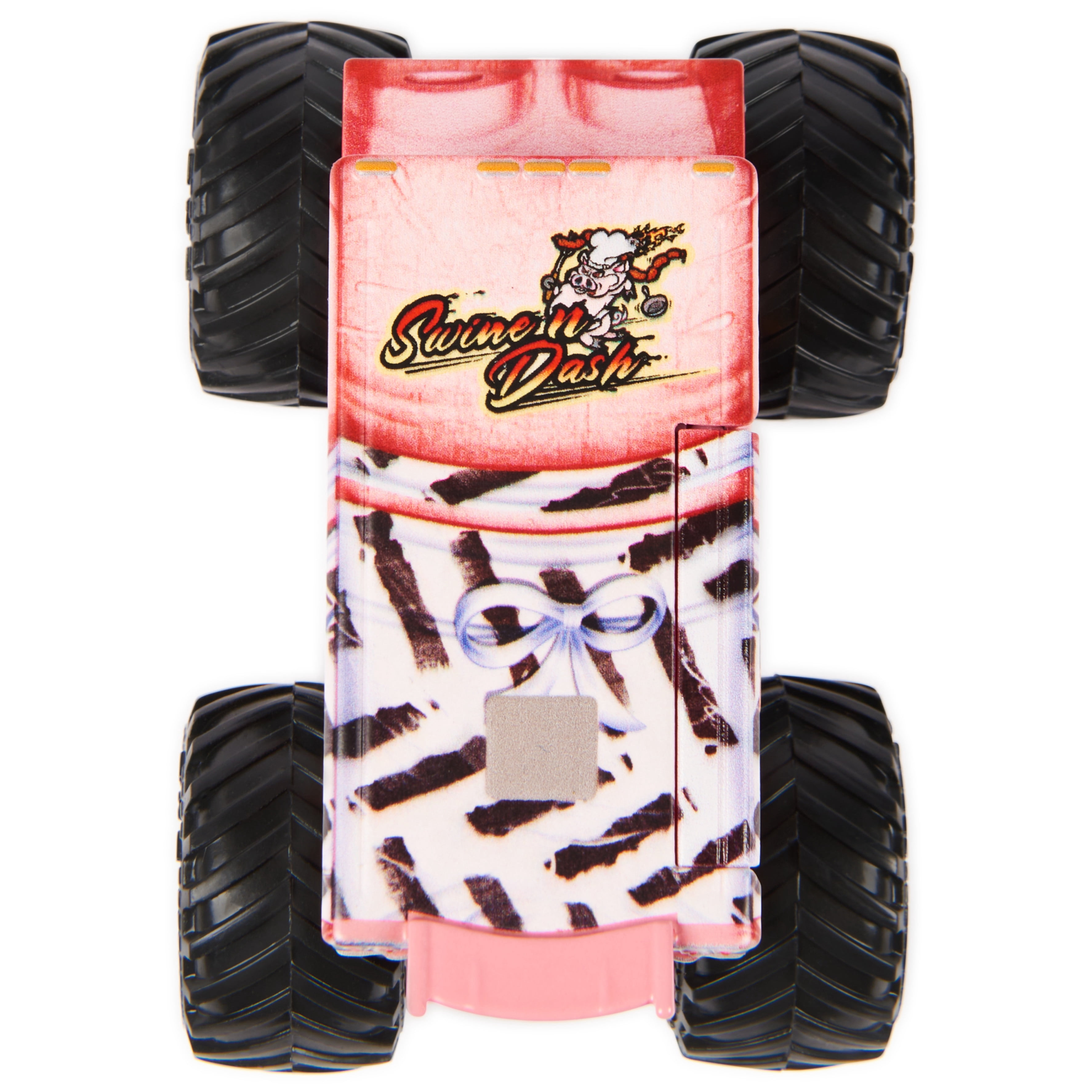 Monster Jam Swine n Dash - 1:64 Scale Monster Trucks, Girl and Boy Toys