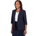 thumbnail image 3 of Alfred Dunner Womens Classic Fit Jacket, 3 of 6