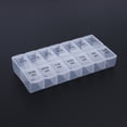 thumbnail image 4 of Organizador Medicamentos Ygjytge Contenedor para vitaminas Estuche con 14 Divisores A Prueba Humedad Gran Capacidad 7 días, 4 of 9