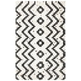 thumbnail image 2 of SAFAVIEH Studio Leather Creighton Geometric Area Rug, Ivory/Black, 5' x 8', 2 of 9