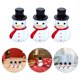 thumbnail image 3 of 10pcs Xmas mini muñeco de nieve decoración de resina mini muñeco de nieve adornados de bricolaje, 3 of 8